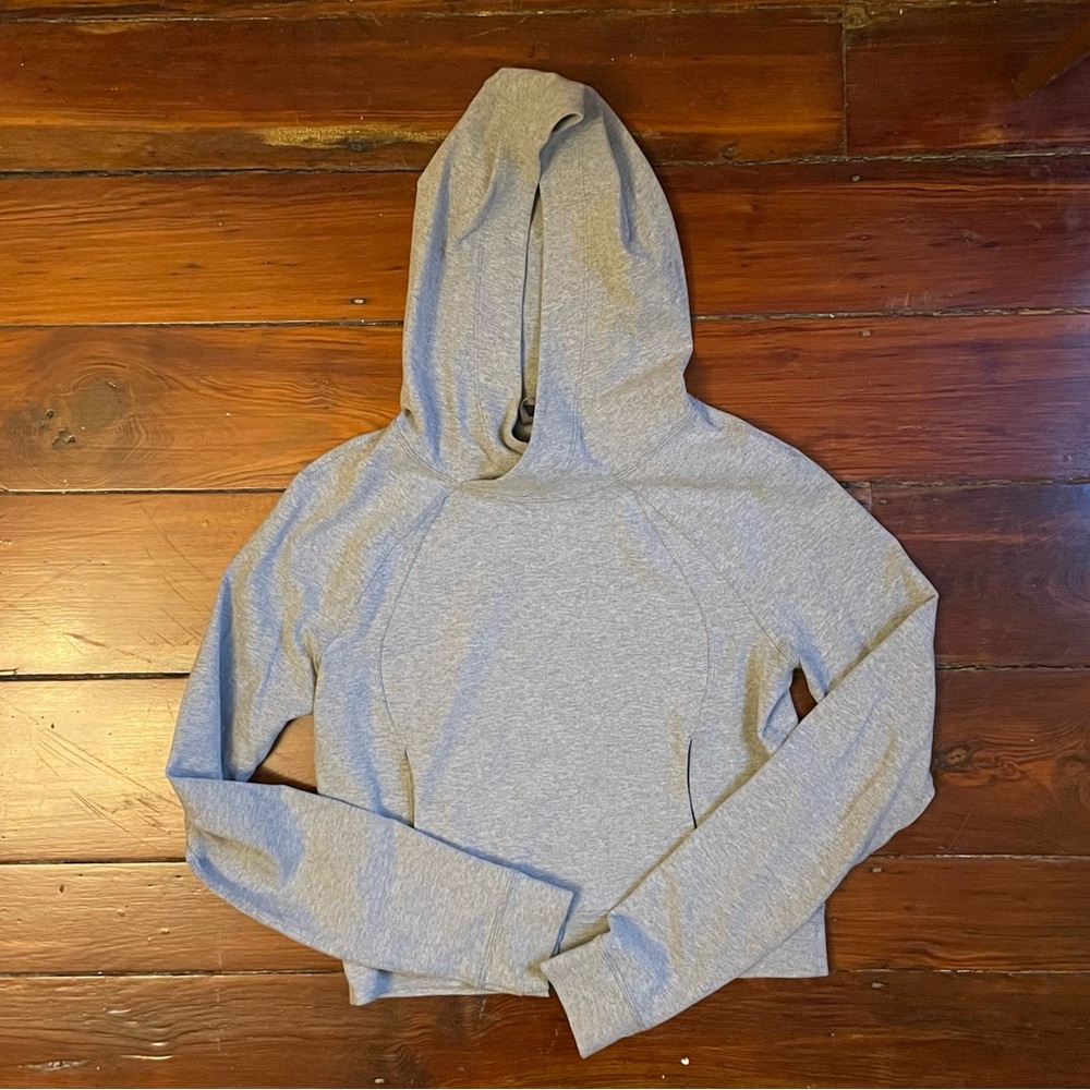 Lululemon Athletica Light Gray Women's Hoodie